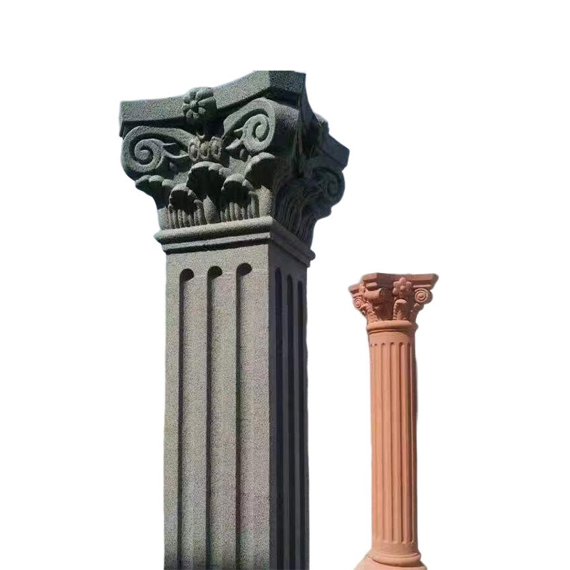 Colonnes romaines GRC durables renforcées de fibres