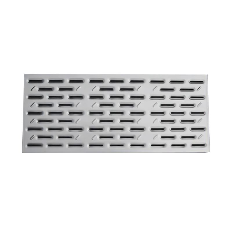 Plaque de couverture extérieure en acier inoxydable résistante aux intempéries